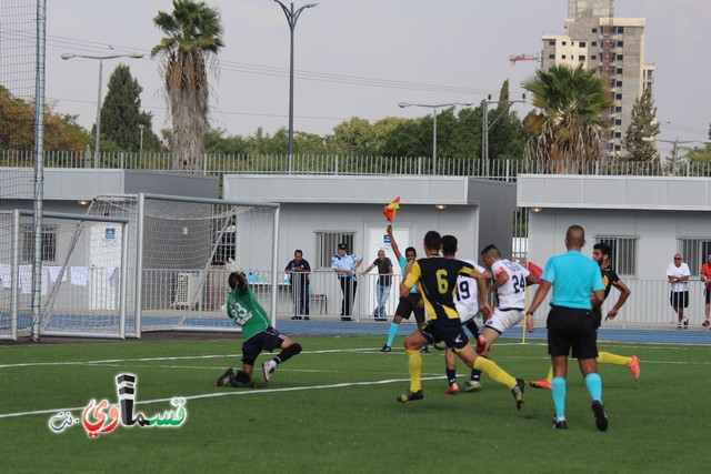 فيديو : هدف يتيم يُعيد الوحدة للصدارة امام كريات جات 1-0 .. وتذمر كبير من عدم  مشاركة الكادر القسماوي المحلي   